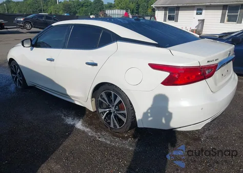 2017 Nissan Maxima 3.5 Platinum z USA, uszkodzony, nr VIN 1N4AA6AP5HC442854